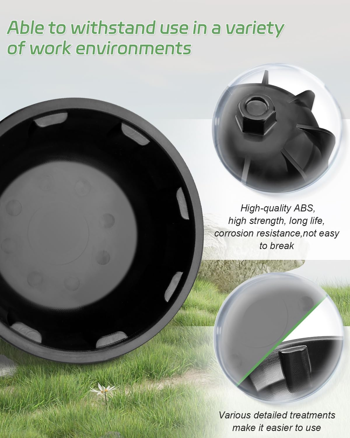 Wheel Wrench for Wheel Hub Cap Fit for Mercedes Benz AMG C63 C63S E63 Maybach S65 Replace A0005810000 No Damage to Wheel Hub image number 5