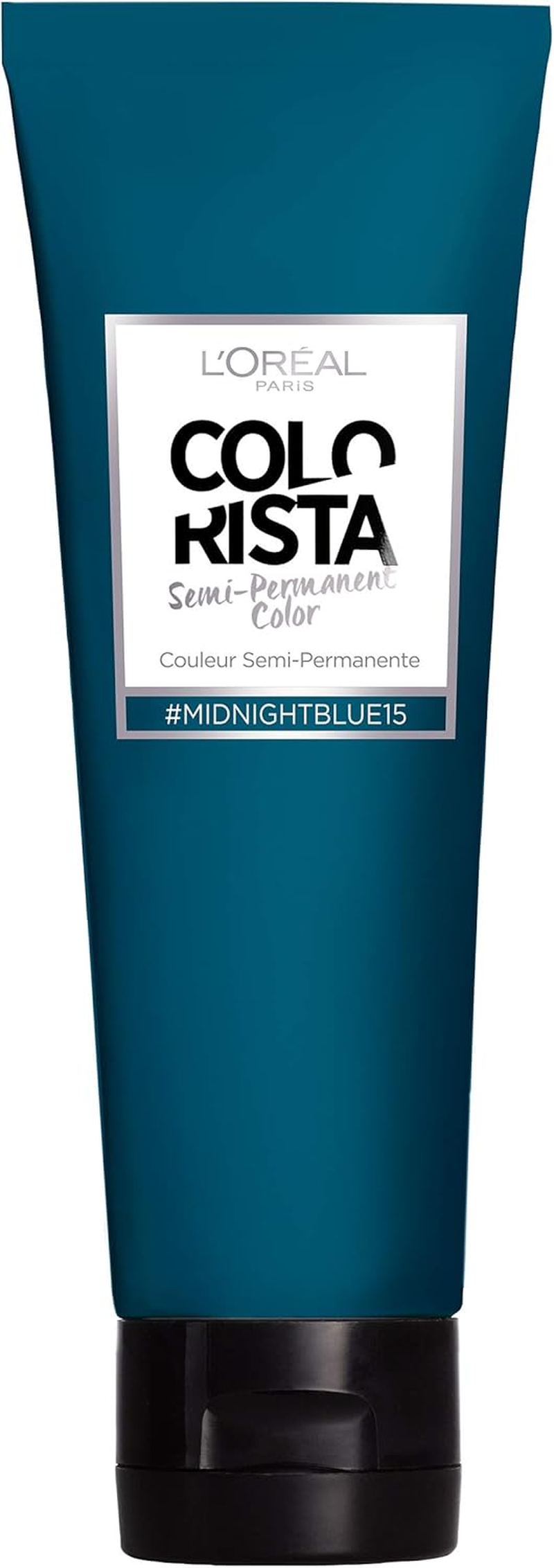 L&rsquo;Or&eacute;al Paris Colorista Semi-Permanent Hair Color for Brunette Hair, Midnight Blue - Maroon image number 4