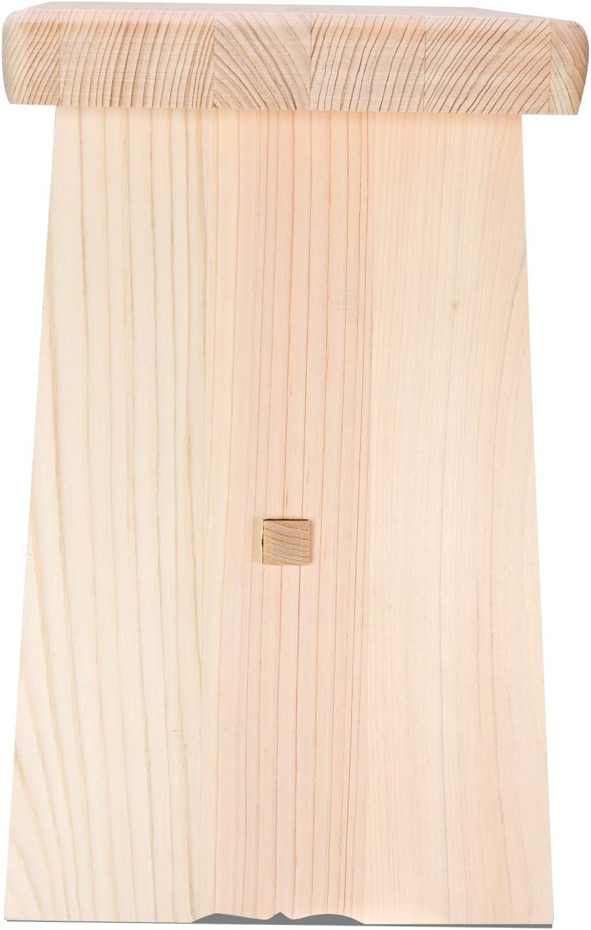 Umezawa 194138 Bath Chair, 11.8 Inches (30 Cm), Wooden Cypress, Handmade, Waterproof, Durable, Stylish, Simple, Hot Springs, Half Bath, Miscellaneous Goods, Accessories, Made in Japan image number 6