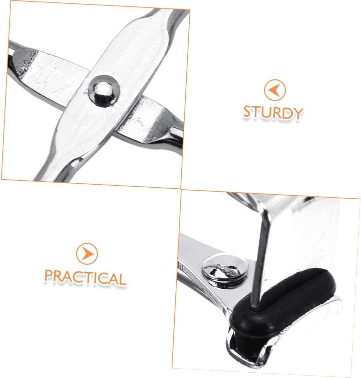 FRCOLOR Portable Partial Eyelash Curler Compact Eyelash Curling Device for Women Multi-Functional Makeup Tools image number 1