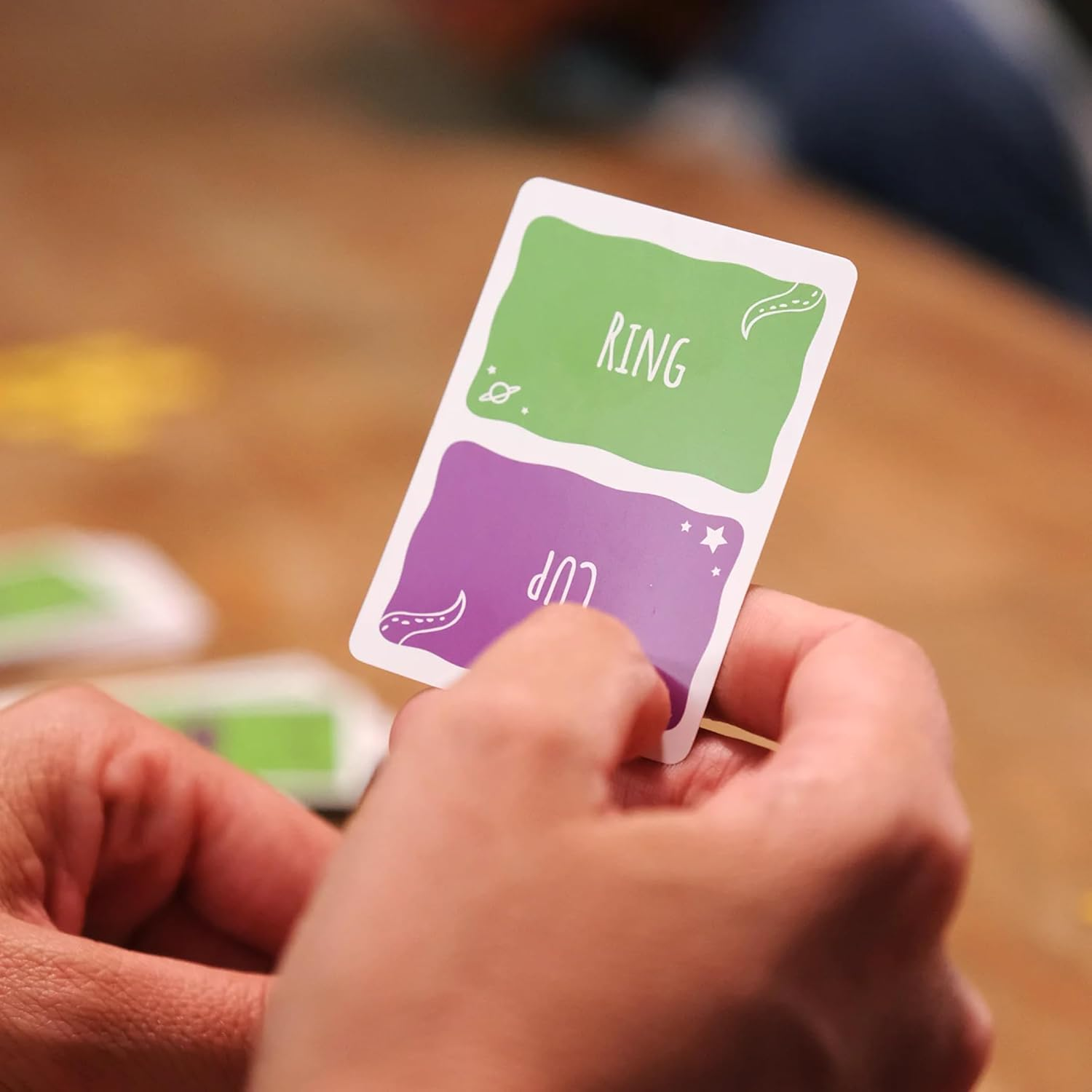 Exploding Kittens My Parents Might Be Martians - Family Card Game with Timer and Megaphone Included - Illustrated Board Game for Kids - Designed for Kids and Family in Mind image number 2