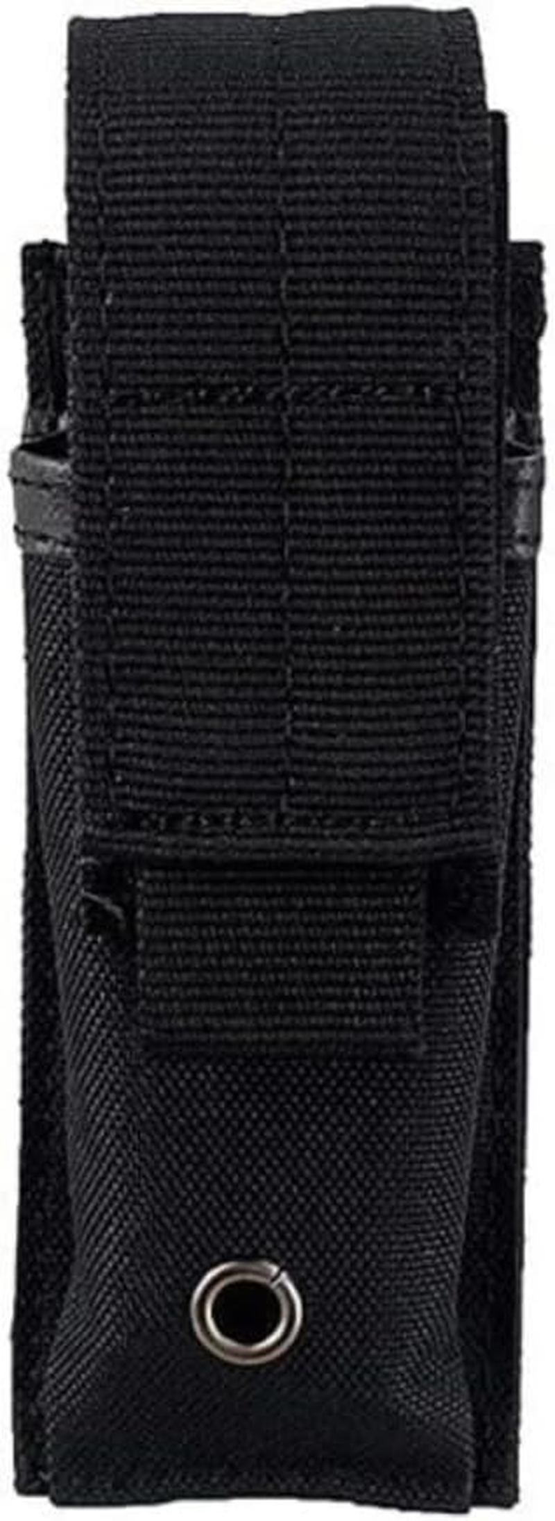 Poemtian Flashlight Pouch Nylon Flashlight Torch Pouch Tactical Flashlight Holster Belt Holster Holder Torch Carry Case for Climbing Trekking Outdoor Activity image number 1