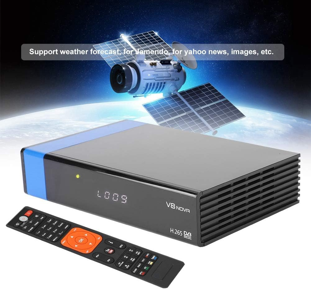 Fosa Full HD 1080P -S2 FTA Digital Satellite Receiver with Remote Control for GTMEDIA V8 Nova, Built-In Wifi, Support H.265, Powervu, Biss Key (AU Plug) image number 6