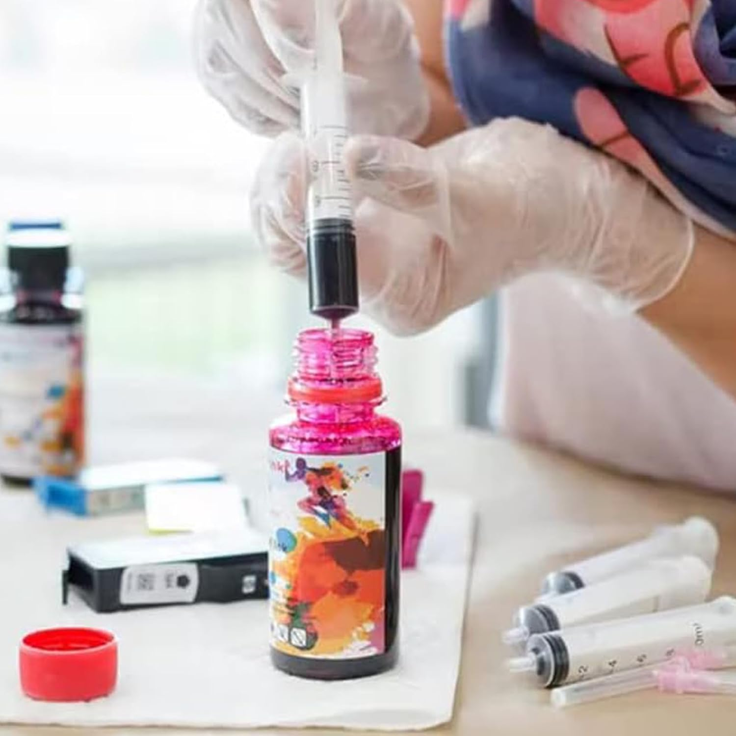 50Pcs 3Ml Bulk Plastic Syringe, without Needle, Liquid Measuring Syringe Tools with Measurement for Scientific Labs, Liquid Measuring, Industrial (Individually Sealed)