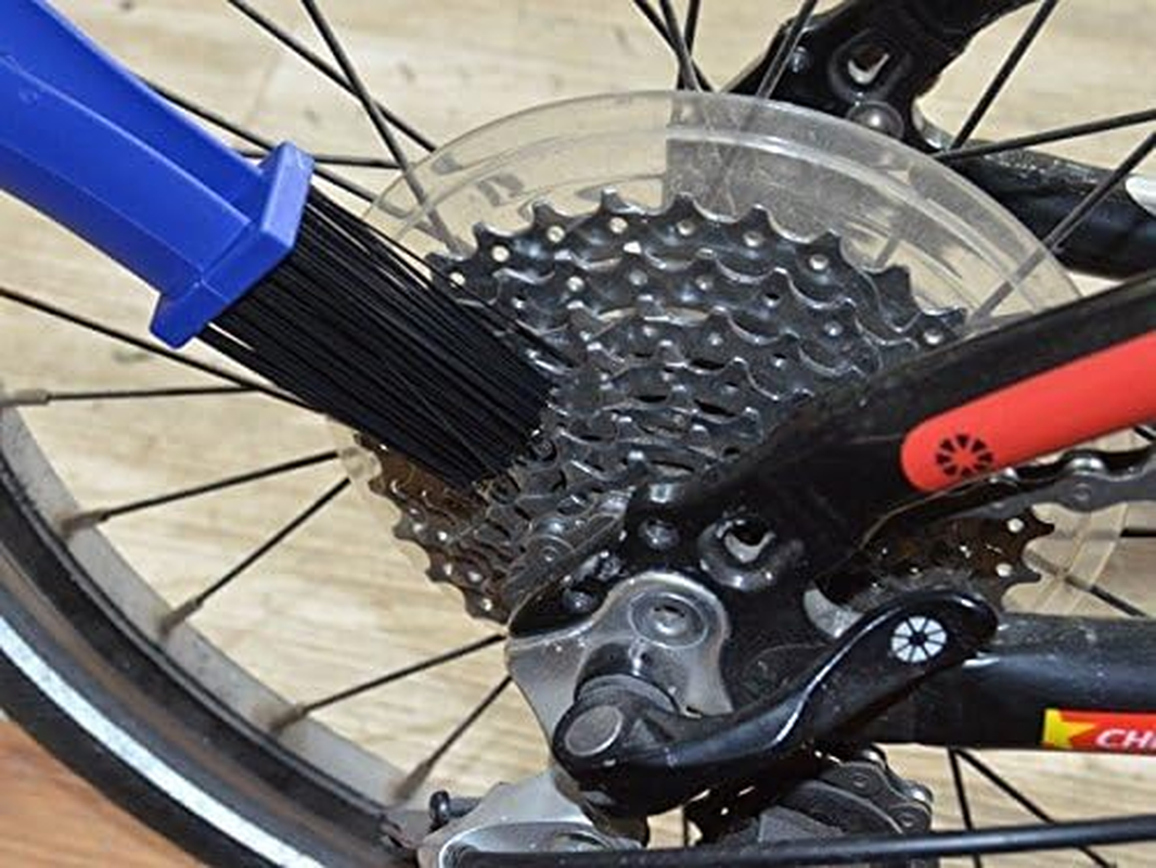 Yosoo Motorcycle Bike Chain Maintenance Cleaning Brush Bike Chain Repair Tool Kit Chain Cycle Brake Dirt Remover Tool image number 6