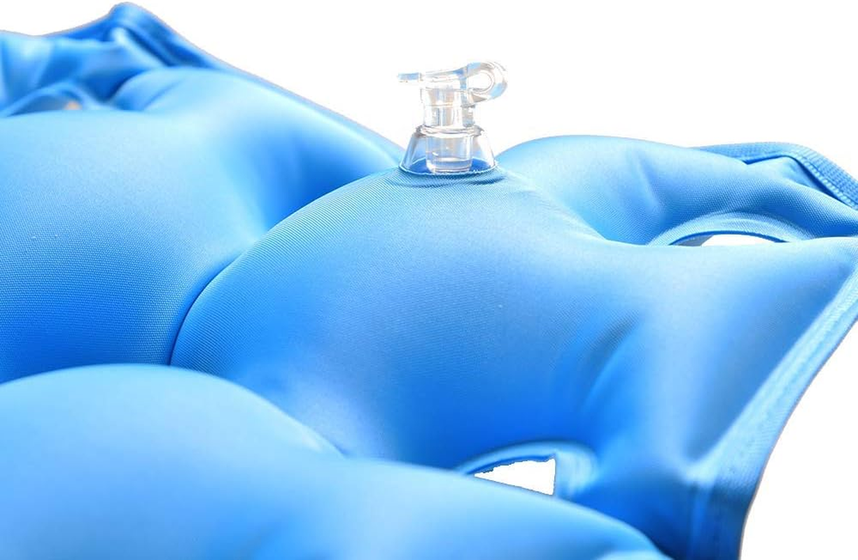 TURNSOLE Wheelchair Cushion for Seniors,Tailbone Pain Relief Cushion,Inflatable Seat Cushion for Hemorrhoids,Coccyx Seat Cushion for Chair to Relife Back Pain