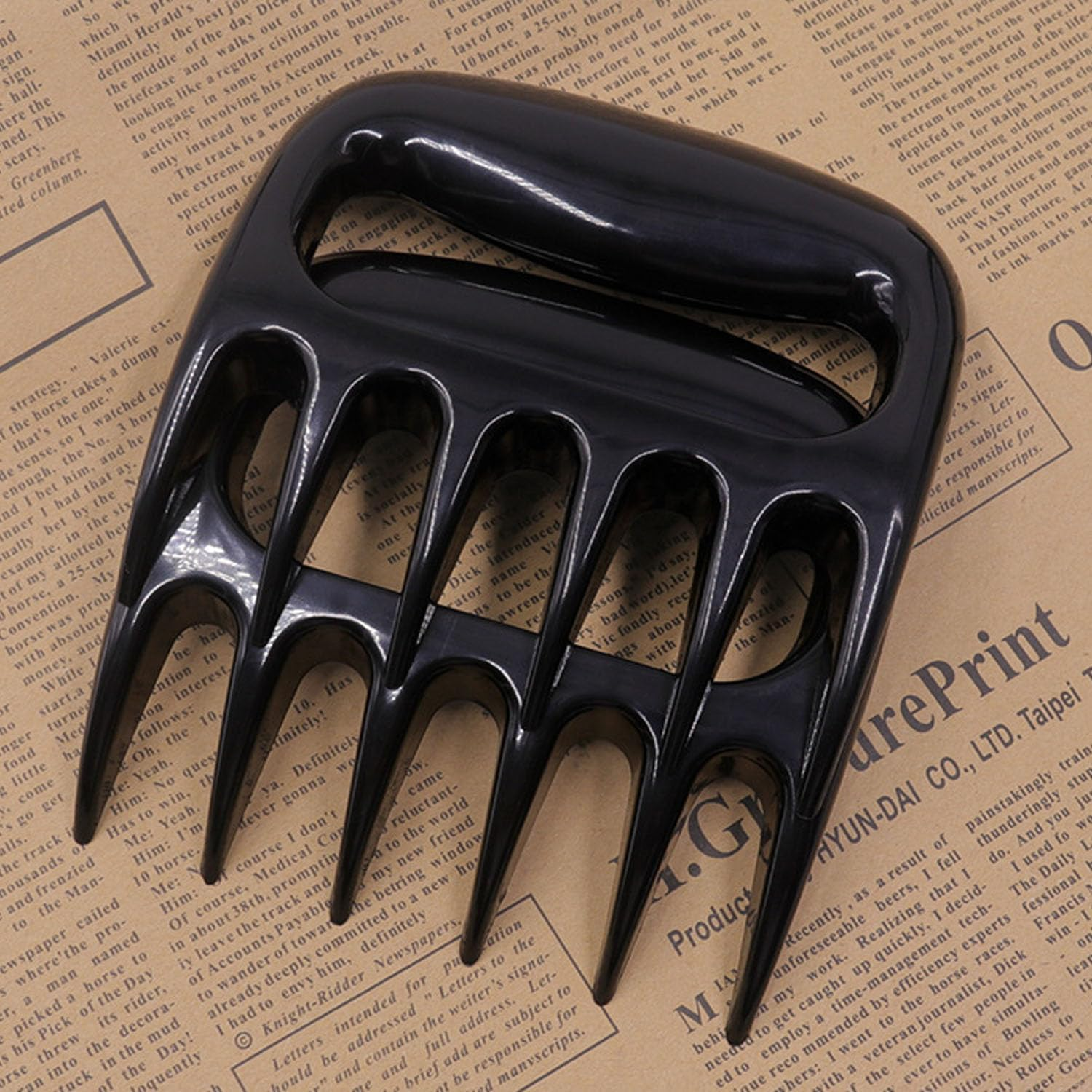 Meat Claws 2 Pcs, Chicken Shredder Tool, Meat Shredder Tool, BBQ Claws for Shredding Meat（Black） image number 5