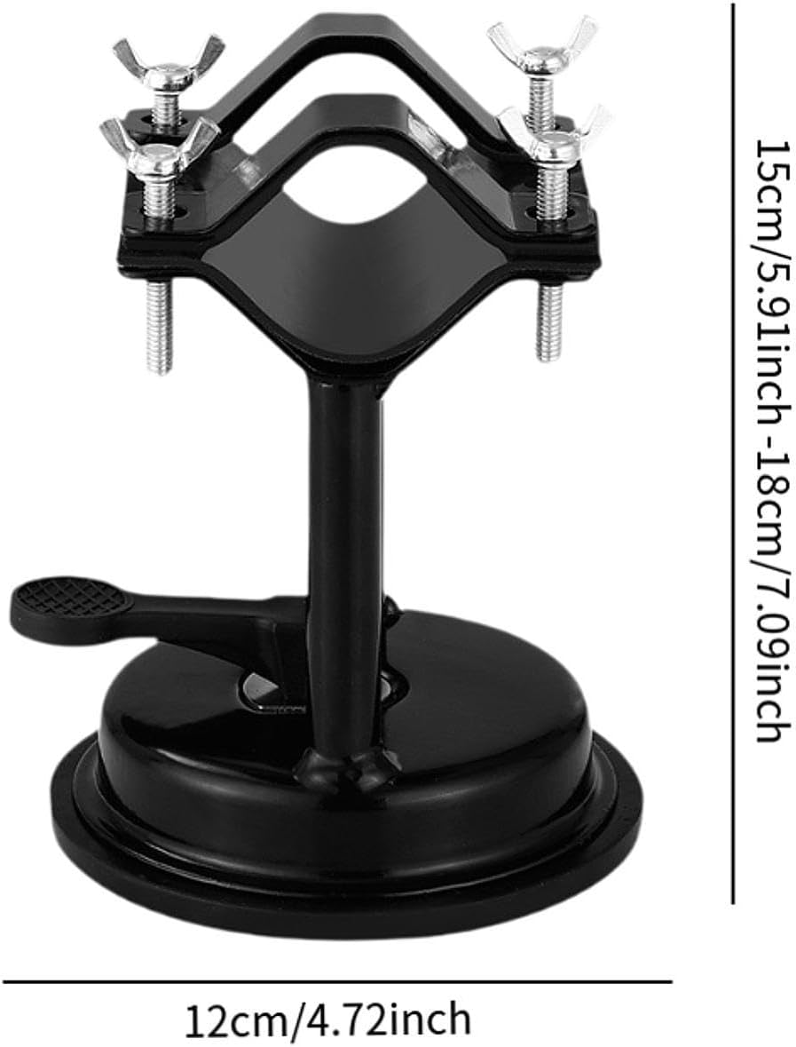 "Abbraccia" Massage Device Holder Massage Grip Holder Room Home Easy Installation Powerful Suction Cup Bracket Mounting Base image number 1