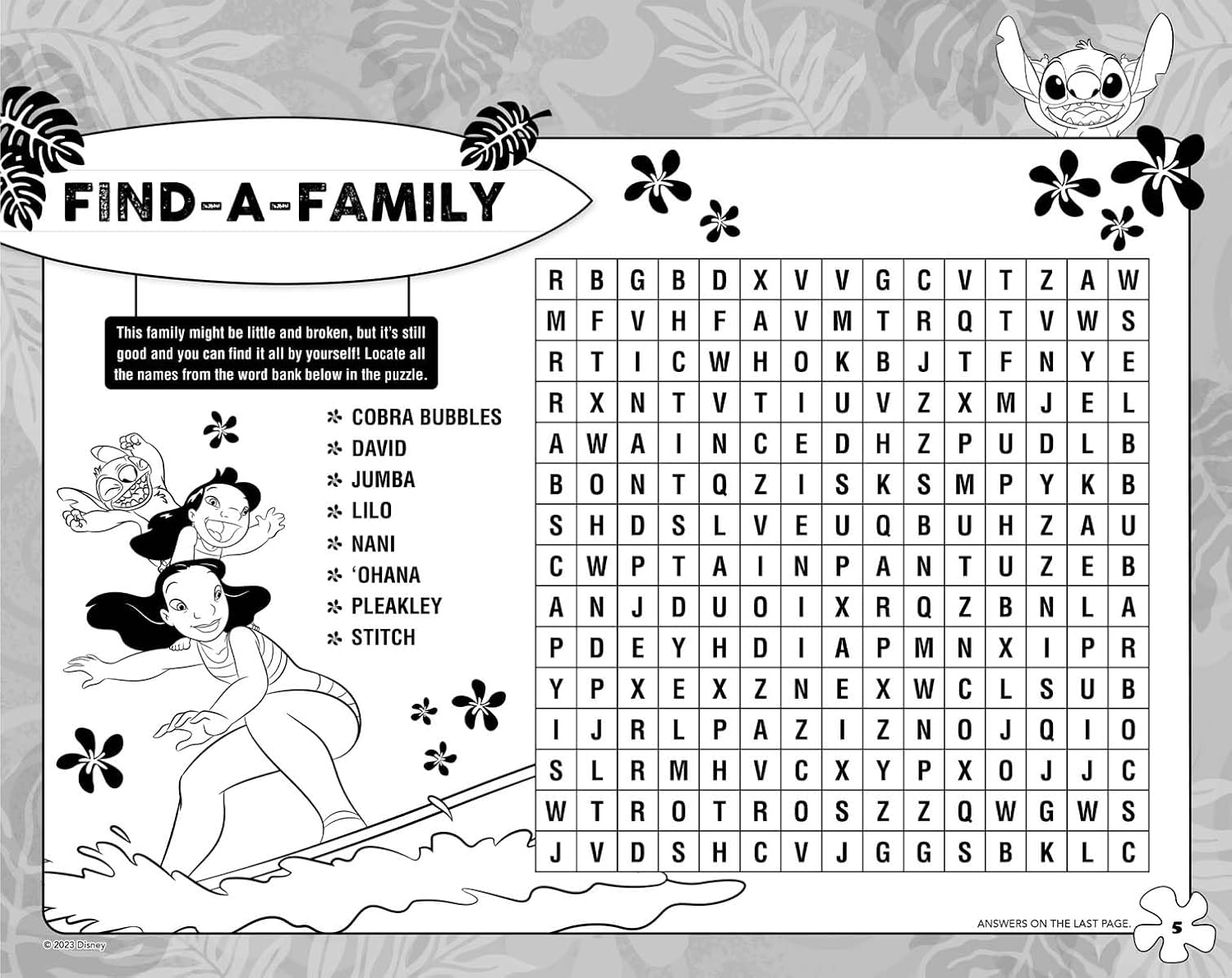 Lilo and Stitch: Giant Activity Pad (Disney) image number 3