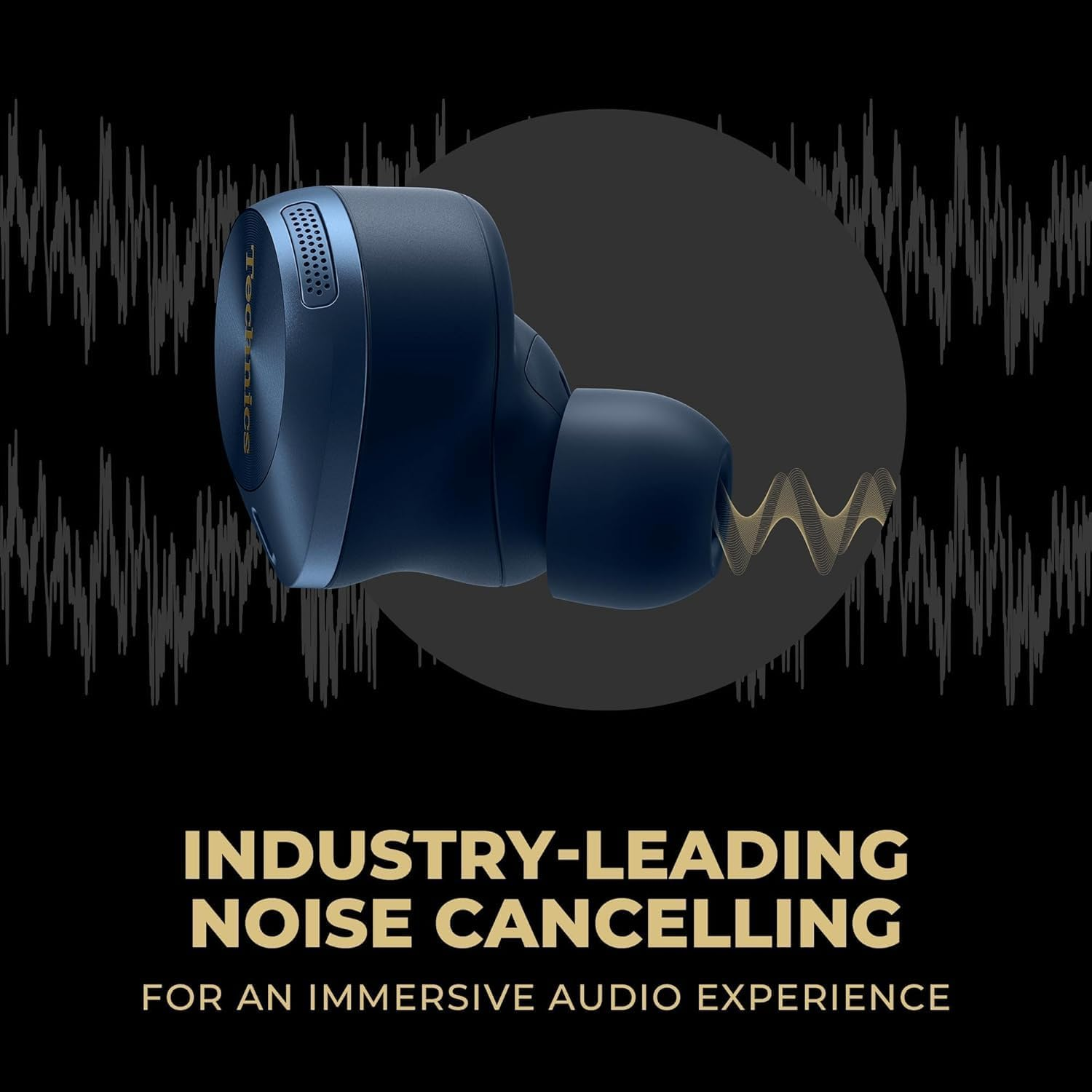 Technics - High Fidelity Wireless Bluetooth Earbuds with Advanced Noise Cancelling, 3 Device Multipoint Connectivity, Wireless Charging, High Resolution Audio + Calls image number 4