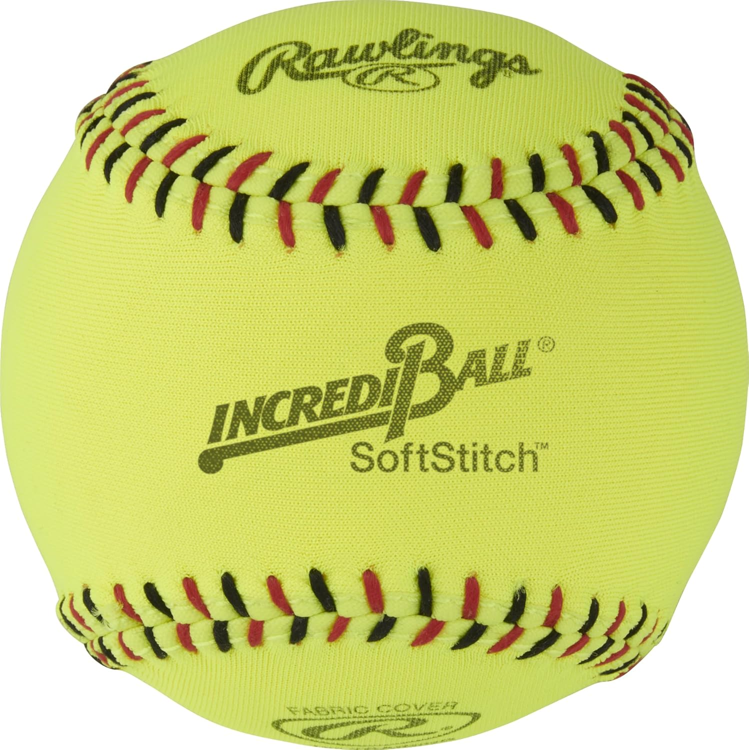 Rawlings | Incredi-Ball Yellow Softstitch Softballs | 11" & 12" Options | Cloth & Synthetic Leather Cover Options | 12 Count image number 4