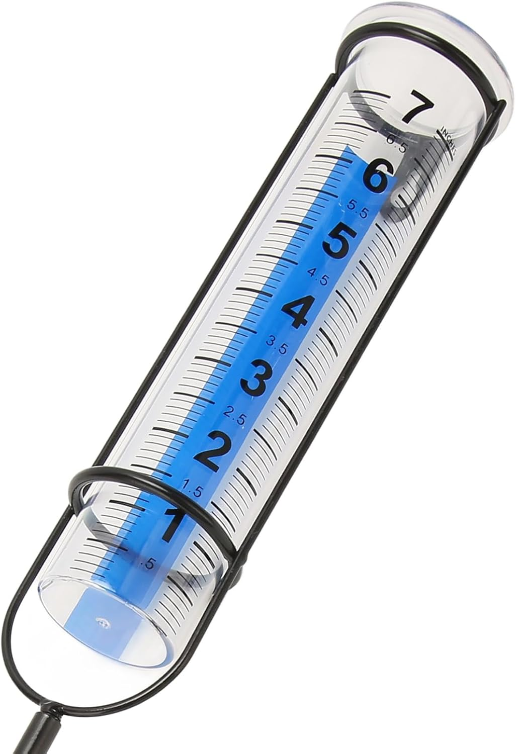 Omabeta Rain Measuring Tool, Rain Easy to Install 7 Inch Capacity Clear Scales for Garden image number 4