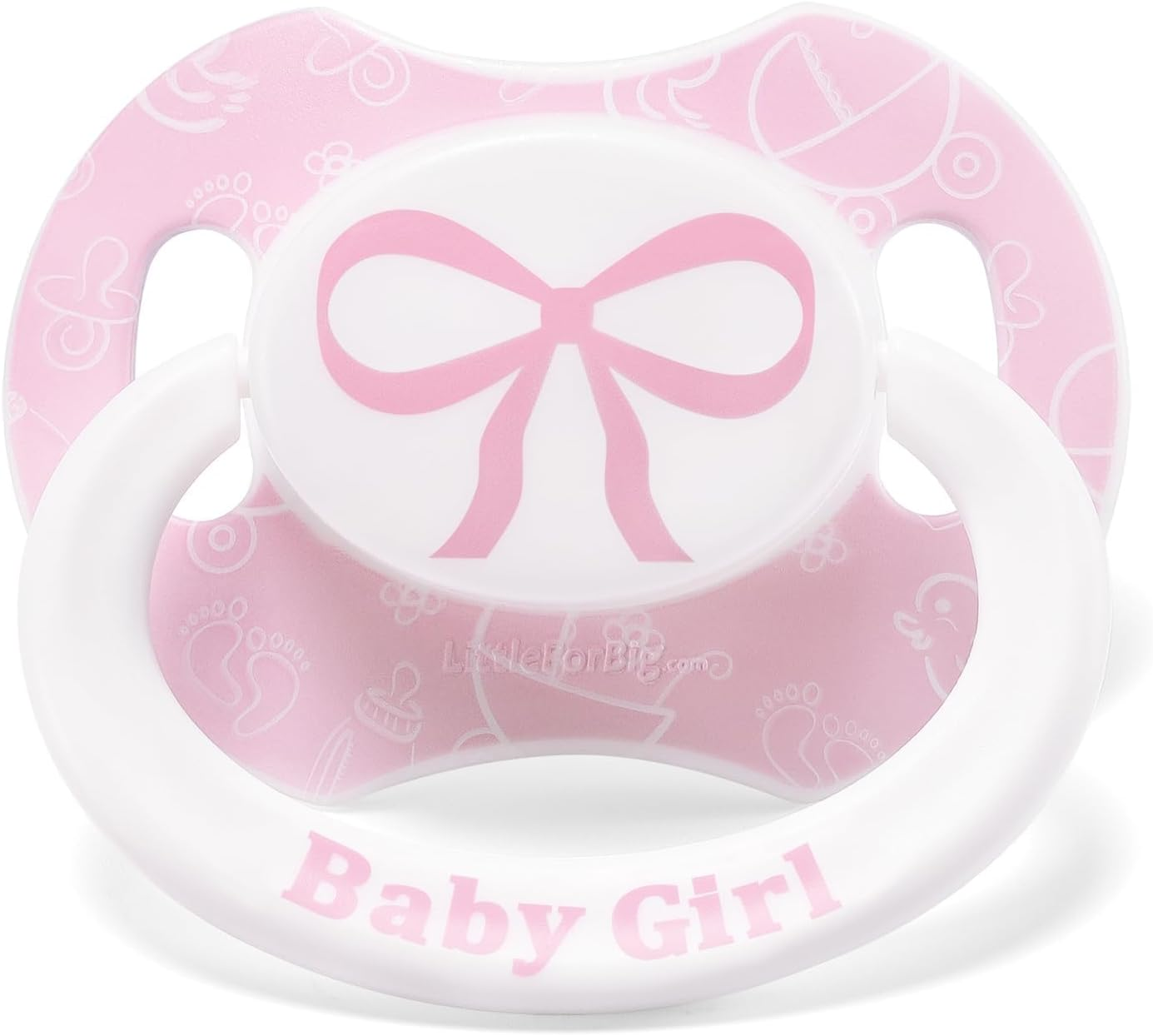 Littleforbig Bigshield Generation-Ii Adult Sized Printed Pacifier Baby Girl Pattern image number 4