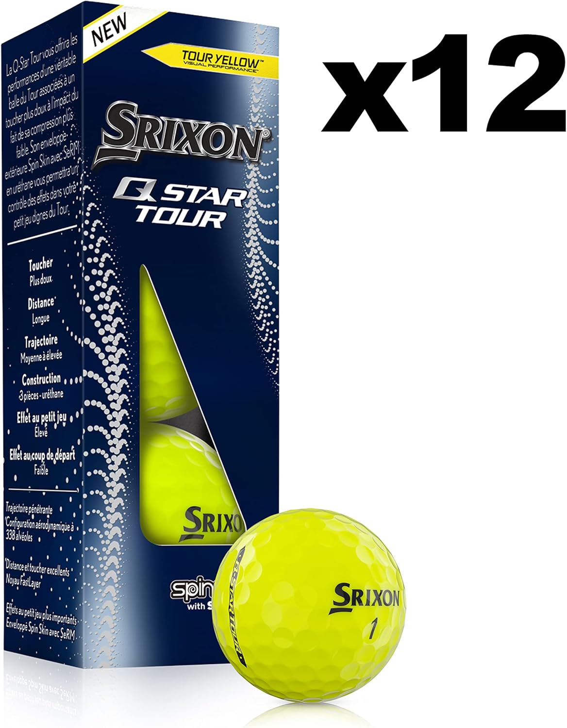 Srixon Q-Star Tour Golf Balls image number 2