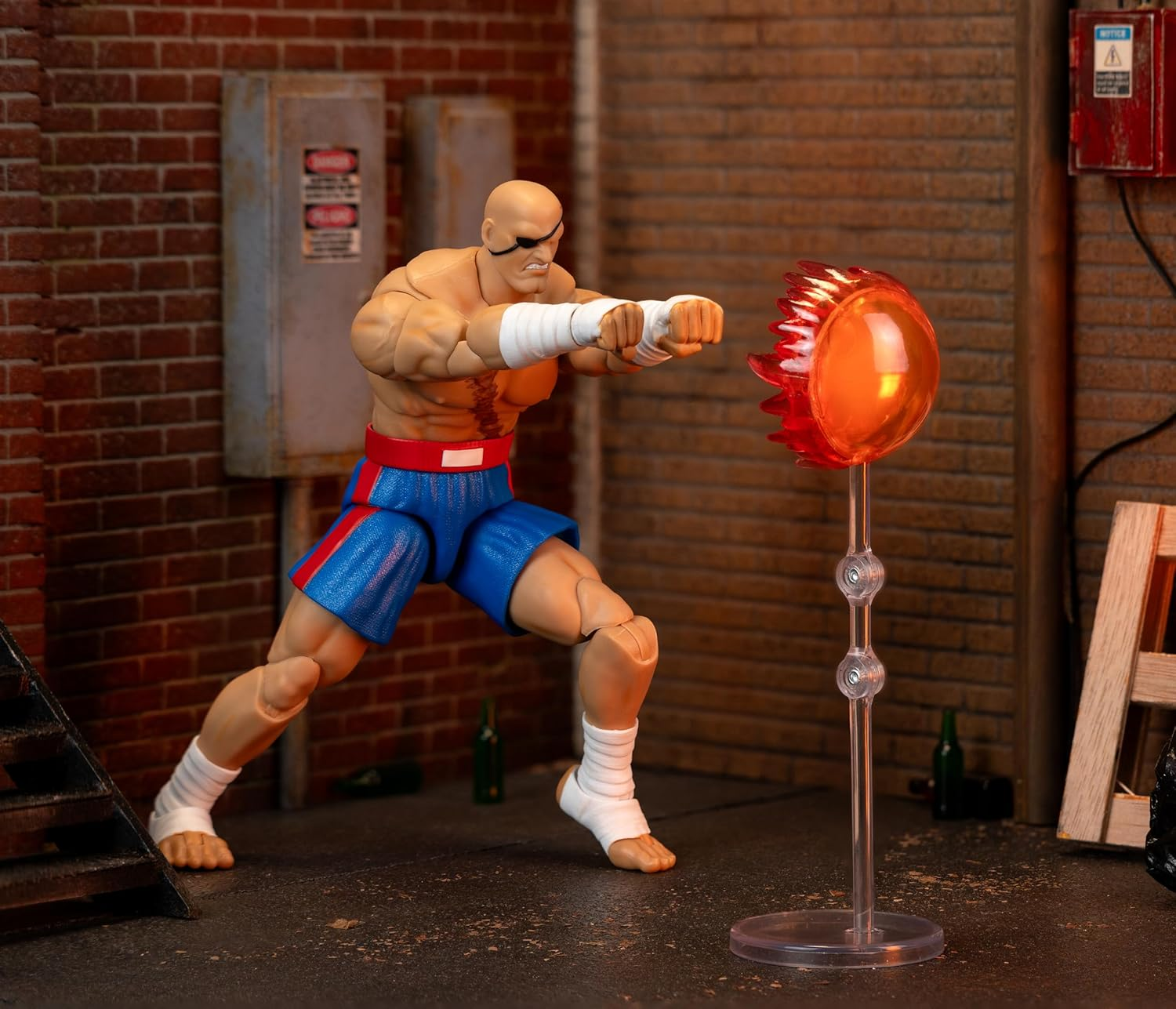 Jada Toys Street Fighter II - 6 Inch Sagat Figure image number 3
