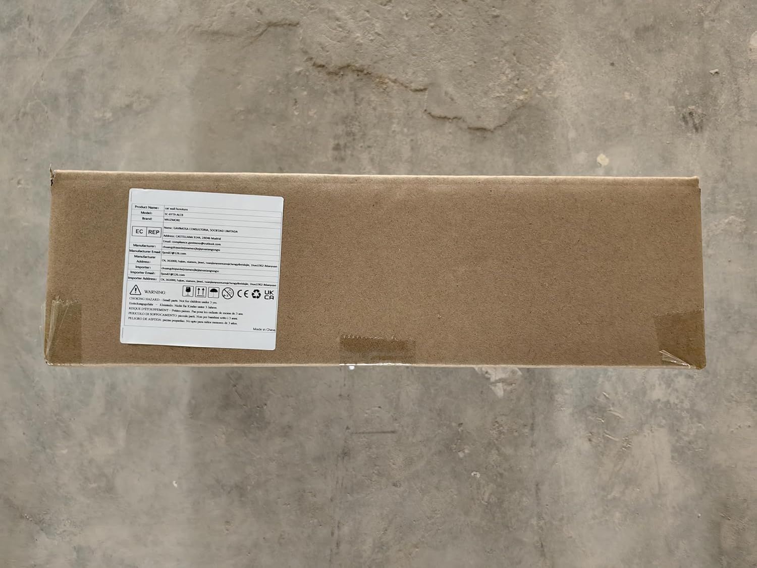 MIUZMORE Cat Furniture, Cat Wall Perch, with 2 Cat Step 2 Fabrics for Hammock - Cat Bed Wall Mounted - Cat Shelves and Perches for Wall - Climbing for Cats image number 3