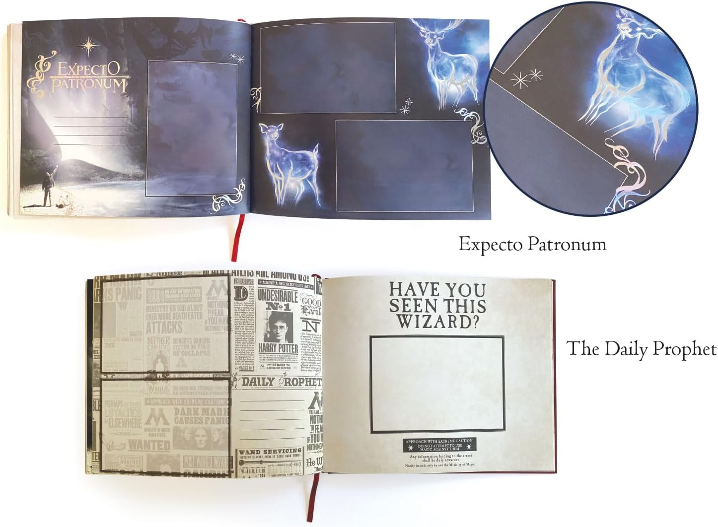 Paper House Productions Harry Potter Archival Quality Photo Memory Album with Activity Pages and Space for 144 Photos, ALB-6000E image number 4
