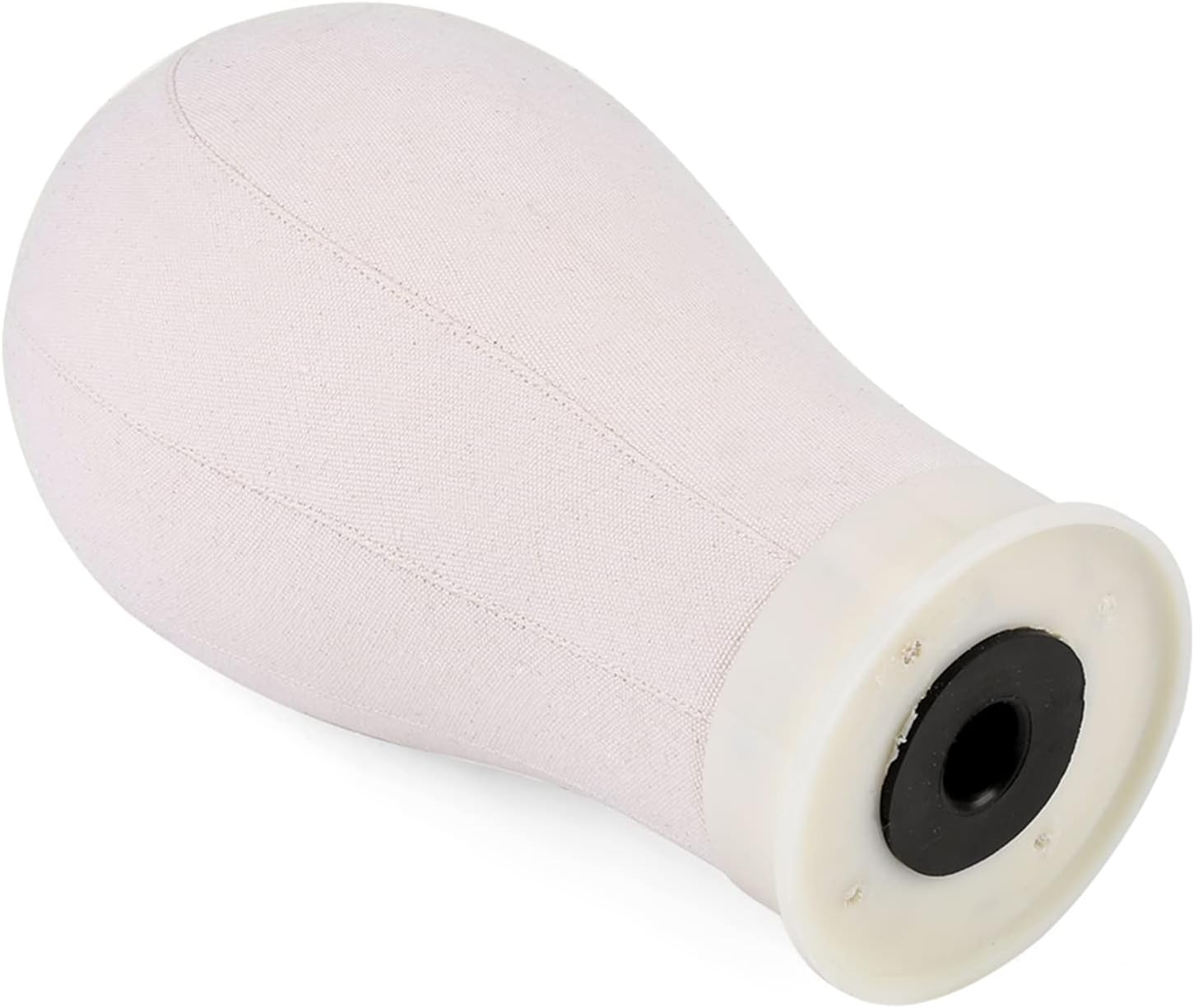 Canvas Head Wig Model Mannequin Display Stand with Table Clamp, Practice Training Head Hairdressing Head Headwear Cap Display Manikin Model for Wigs and Hats (21 Inch) image number 3