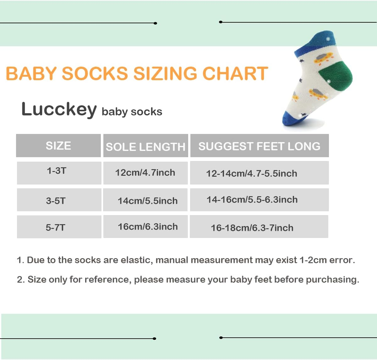 Baby Non Slip Grip Ankle Socks,12-Pack Cotton Crew Socks for 1-3/3-5 Years Old Infants Toddlers Kids Boys Girls Crawling Unisex Ankle Socks Non Skid Sole image number 2