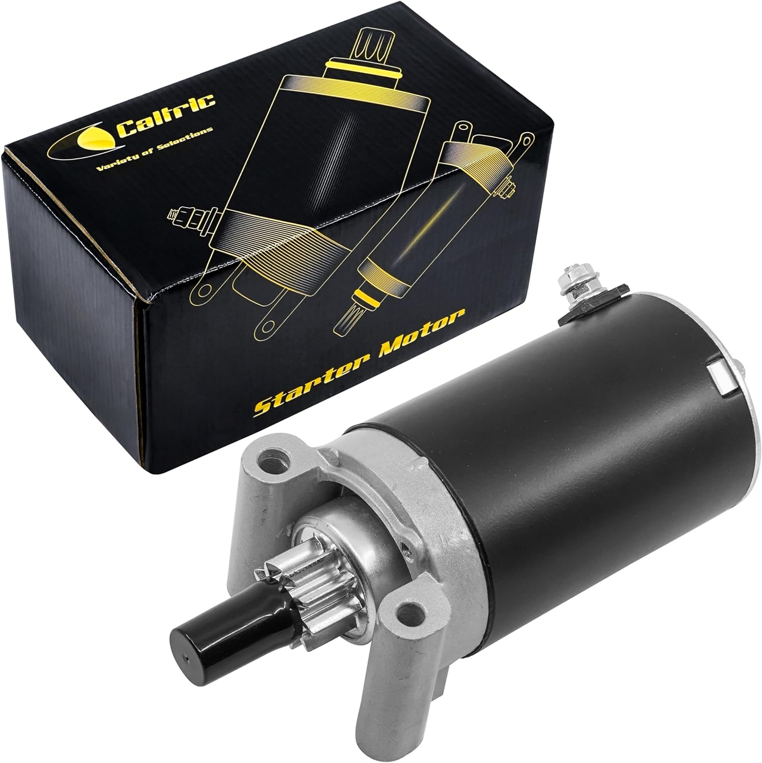 Caltric Compatible with Starter Kohler Courage Twin Sv730 Sv735 Sv740 Sv810 Sv 730 735 740 810 image number 3