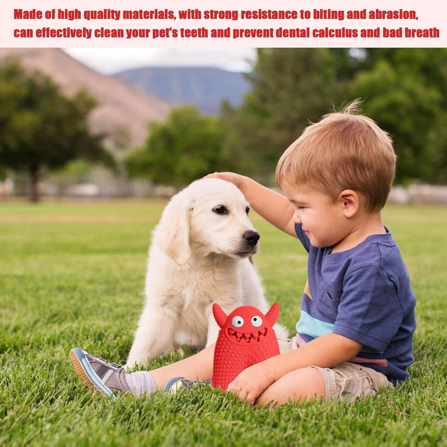 Dog Squeaky Toys | Funny Dog Chew Toys for Aggressive Chewers - Dog Teething Toys for Boredom Relief, Small Medium Large Dogs Interactive Chew Toys image number 3