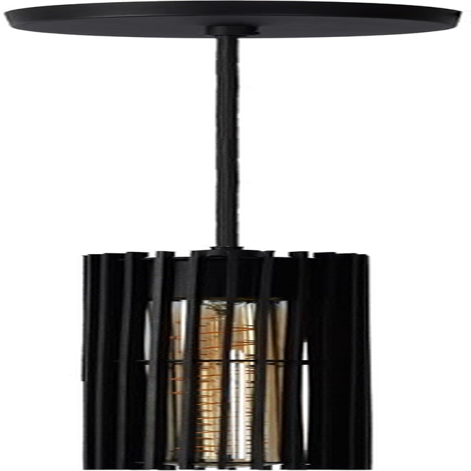 LUCIDE Lionel - Pendant Light - &Oslash; 6,5 Cm - 1Xe27 - Black image number 6