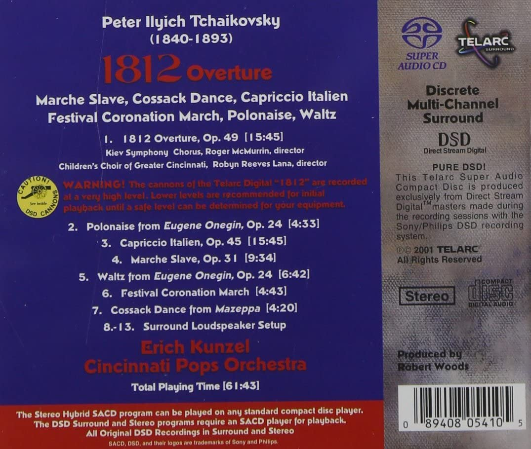 Tchaikovsky: 1812 Overture