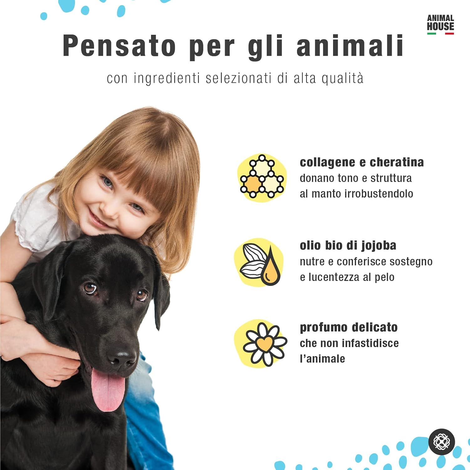 Animal House - Liquid Shampoo - Natural - Hypoallergenic - Fragrant - Free from Animal Testing (Rough Coat, 1) image number 4