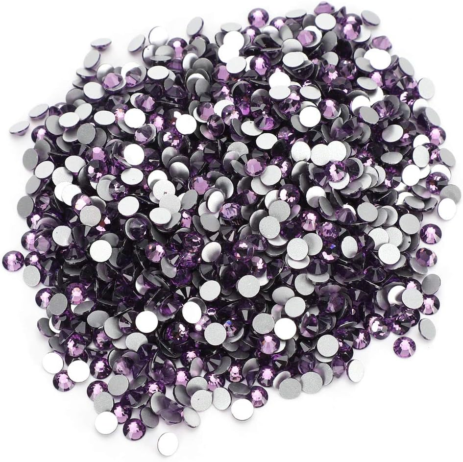 Rhinestones, DIY Glass Rhinestones, High?Quality Materials Can Be Glued Mobile Phone Decoration Home Decoration for Home Clothing Accessories Nail Decoration