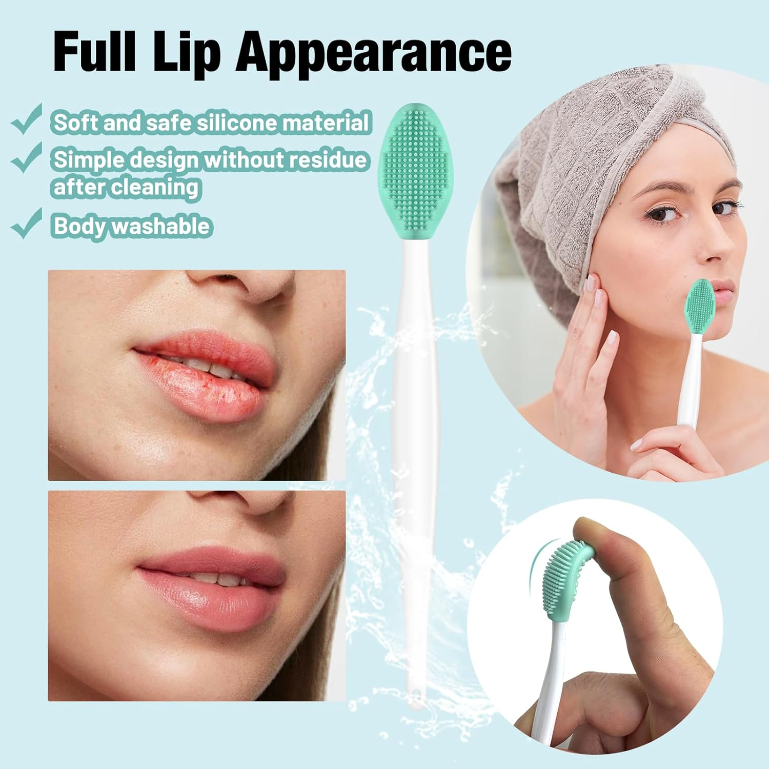 MUIIGOOD 3Pcs Blackhead Remover Pimple Popper Tool Kit Pimple Extractor Acne Treatment Surgical Grade Blackhead Comedone Removal Popper Tool Cleaning Brush for Face Nose Lips image number 6