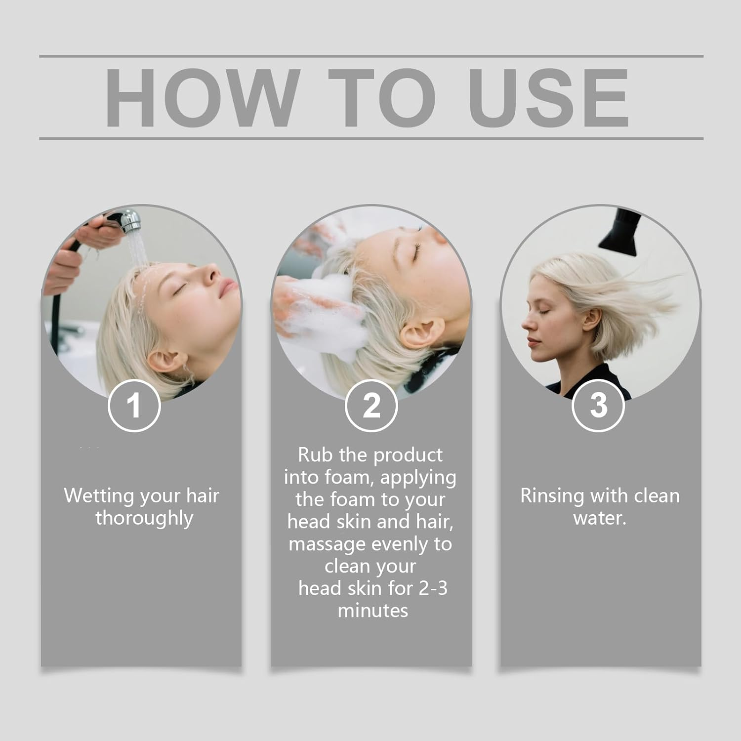 Platycladus Orientalis Shampoo Soap, Natural Oil-Controlling Shampoo Soap, Nourishing & Soothing, Gentle Hair Cleansing & Strengthening for Women and Men, Suitable for All Hair Types (1Pcs) - 2Pcs image number 3