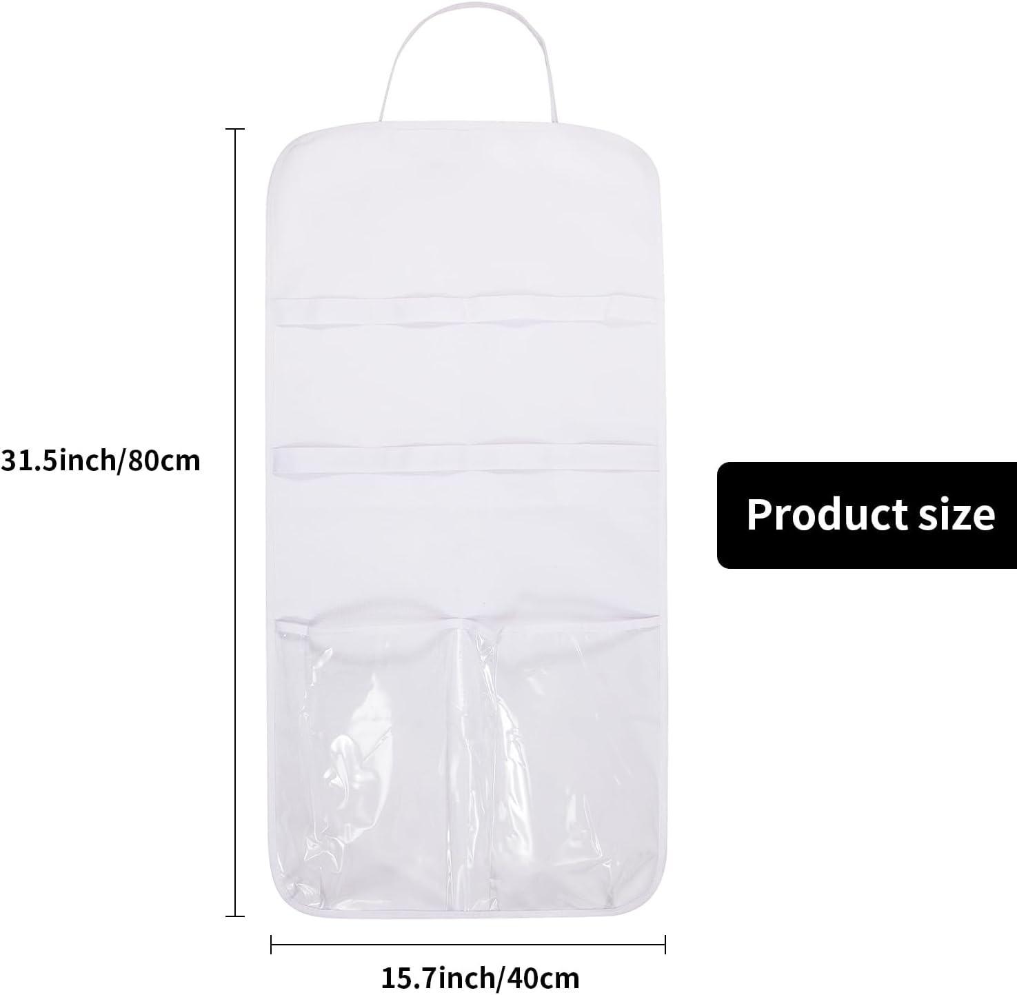 Cat Wall Toy Storage Bag Cat Teaser Wall Holder with Thick Felt for Tidy Organisation of Cat Toys and Cats Safe image number 4