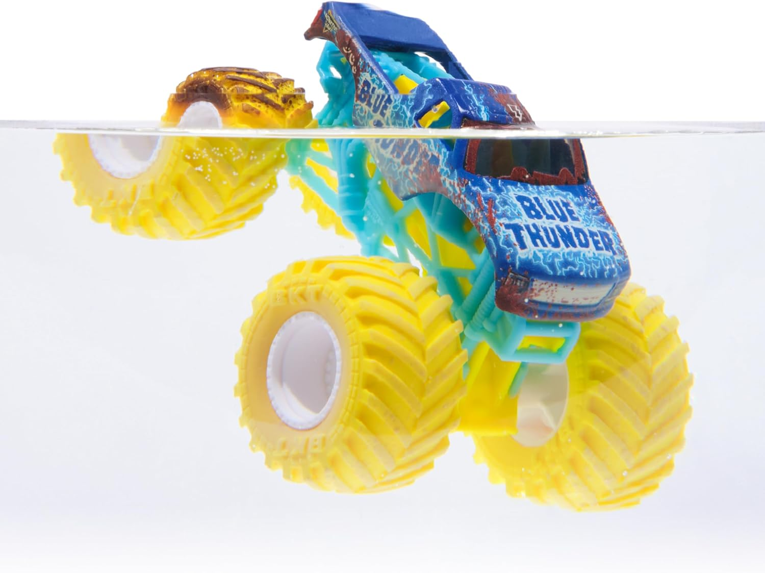 Monster Jam Mud Blasters, Color Change Monster Jam Truck, 1:64 Die Cast Vehicle, for Ages 3 and up (Styles May Vary) image number 4