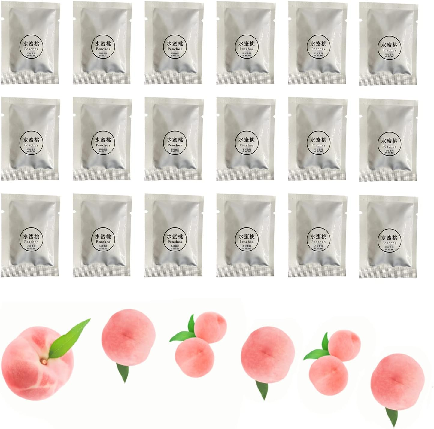 20 Pack Car Air Vent Clip Freshener Refills Solid Fragrance Replacement Pads, Long Lasting Air Freshener for Car Accessories for Women Men (Ocean) - Lemon image number 3