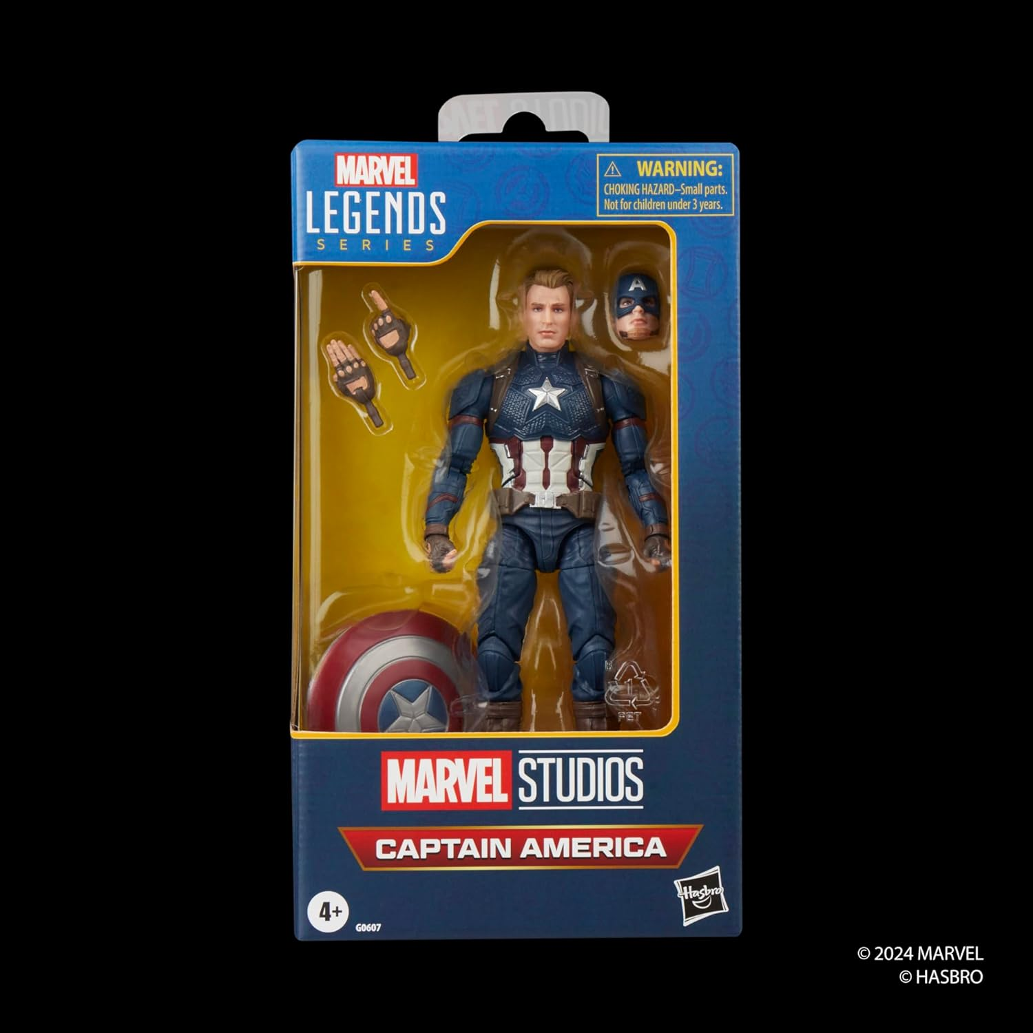 Marvel Legends Series Captain America, Avengers: Endgame Collectible 6 Inch Action Figure image number 6