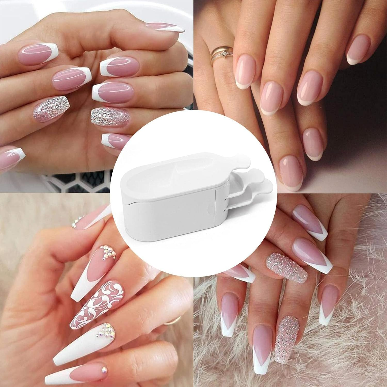 Dip Powder Recycling System | Three Layers Dipping Powder Nail Kit,Dip Powder Recycling Tray System, Dip Powder Saver For image number 6