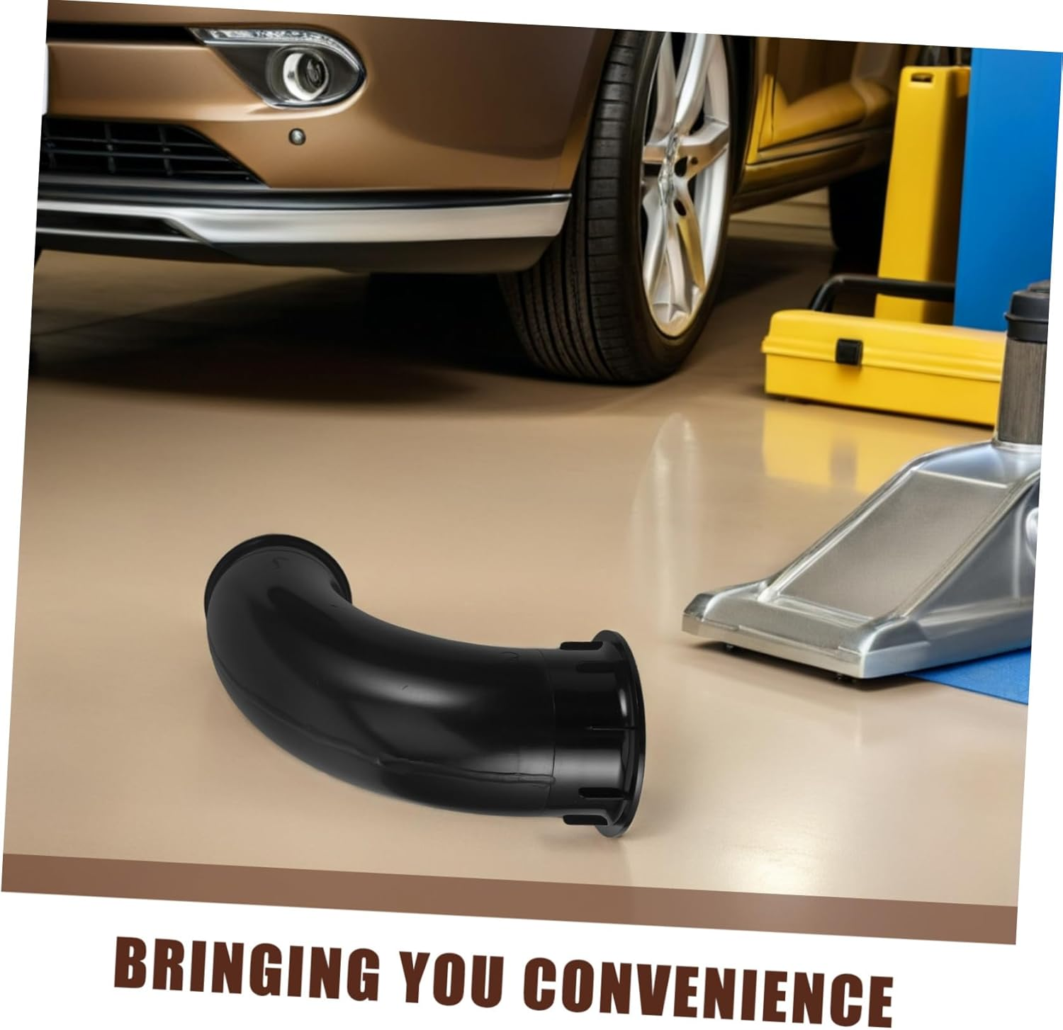 TEMPNAP 2Pcs Speaker Port Tube for Car Ported Subwoofer Enclosures Speaker Tube Air Vent Subwoofer Amp Car Underseat Port Replacement Black image number 6