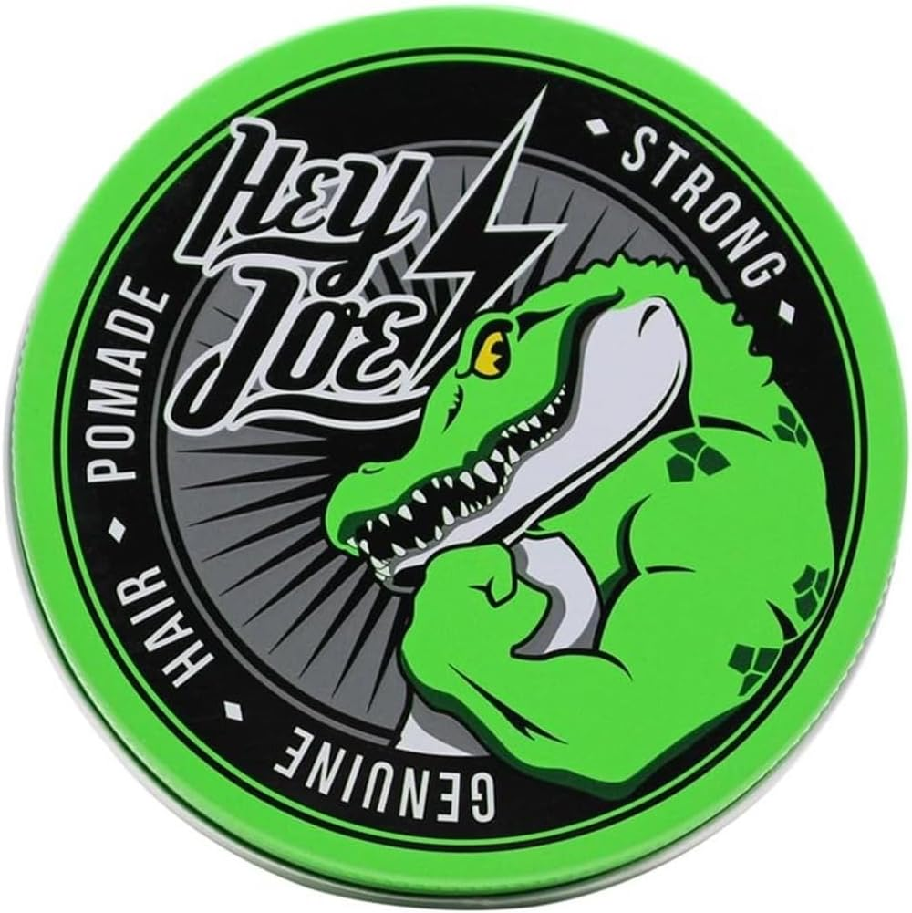 HEY JOE! Genuine Hair Pomade Men'S Black Deluxe 100 Ml Hair Pomade Men Black for White Hair or as a Colour Enhancer for Black Hair - Professional Hair Styling Products