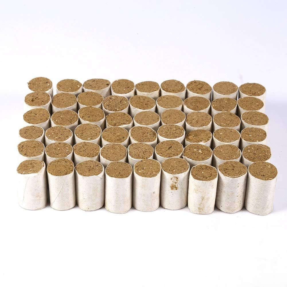Eacam 54Pcs Bee Smoker Fuel Cartridges with Chinese, Burns 100%, for Beekeeping Tool Killing image number 1