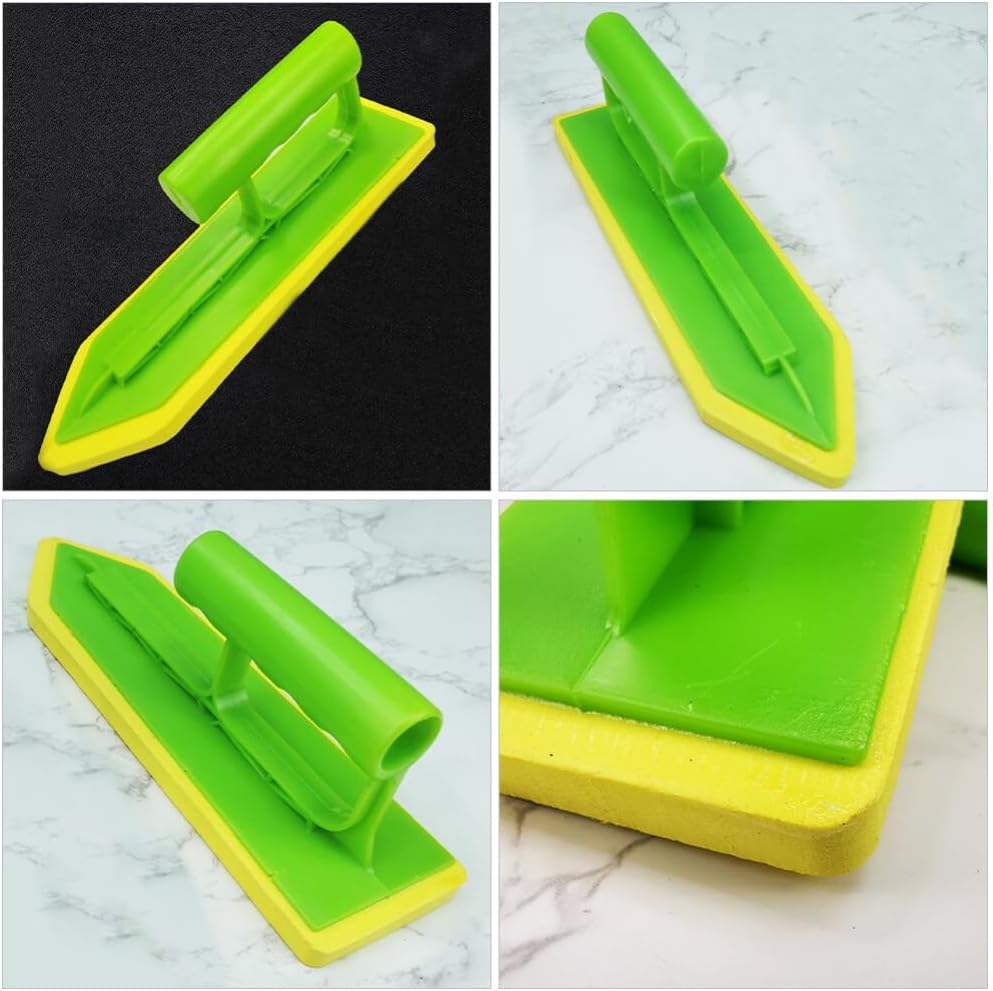 HOMSFOU Rubber Sponge Grout Float Tool Handheld Caulking Trowel for Tile Grouting Durable Portable Grout Tool for Floor Mosaic Tiles Comfortable Grip Design image number 3
