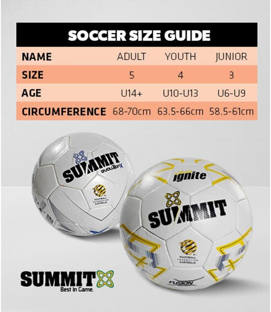 SUMMIT Football Australia Advance Futsal Ball - Size 3