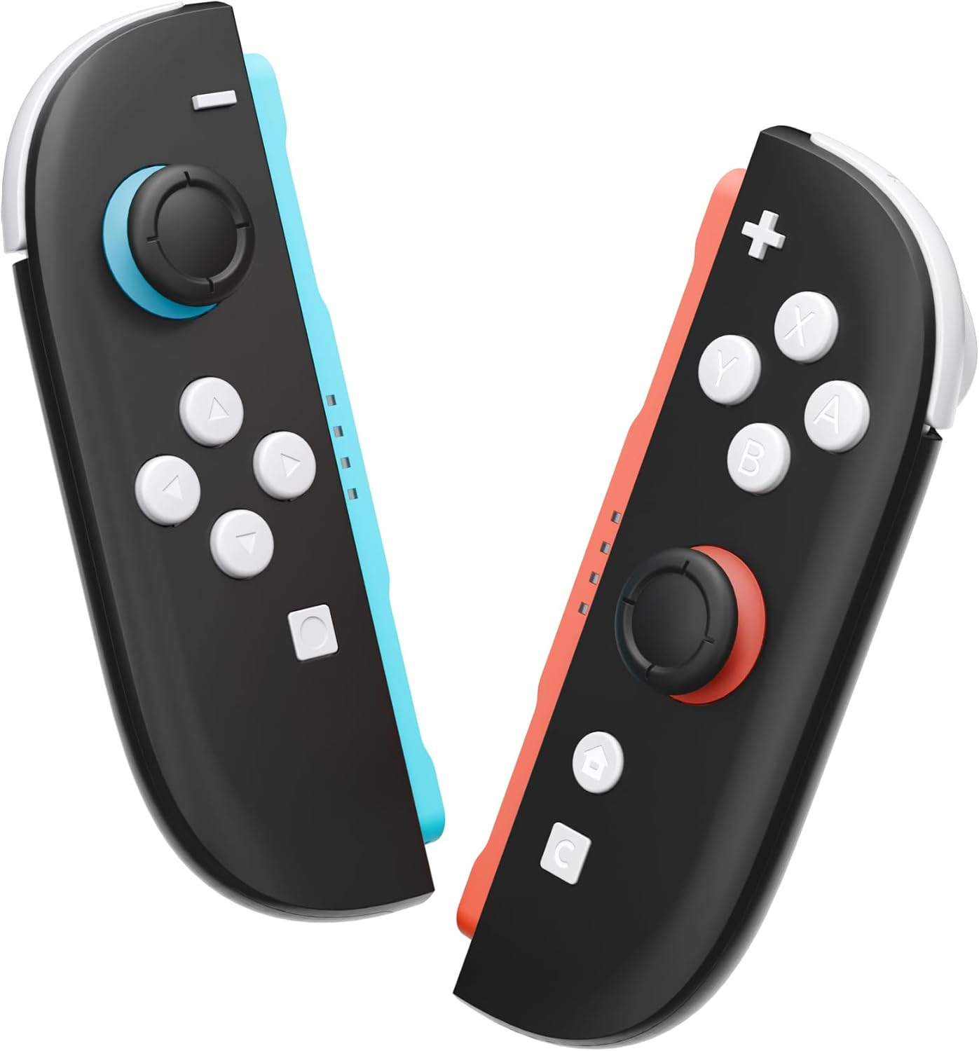 Extremerate DIY Replacement Full Set Buttons for Joycon 2, Custom ABXY Direction Keys Dpad + - C Home Capture Release L R ZR ZL Trigger Buttons for Nintendo Switch 2 Controller - White image number 6