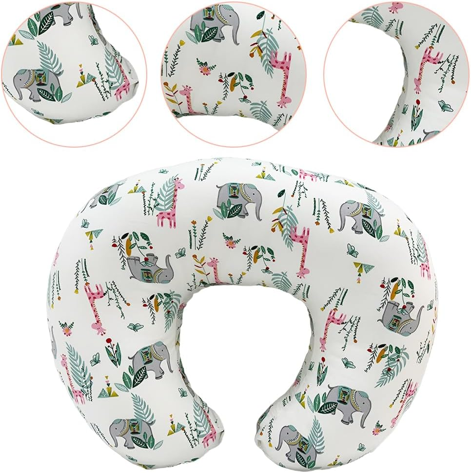 U-Shaped Nursing Pillow, Multi-Purpose Maternity & Travel Pillow, Ergonomic Design Anti-Reflux Pillow, Suitable for Breastfeeding, Office & Baby Support image number 4