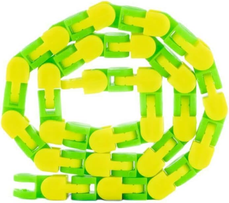 Keycraft Fidget Track Toy, One Sent at Random, Flexible Sensory Puzzle for Kids Stress Relief and Focus image number 2