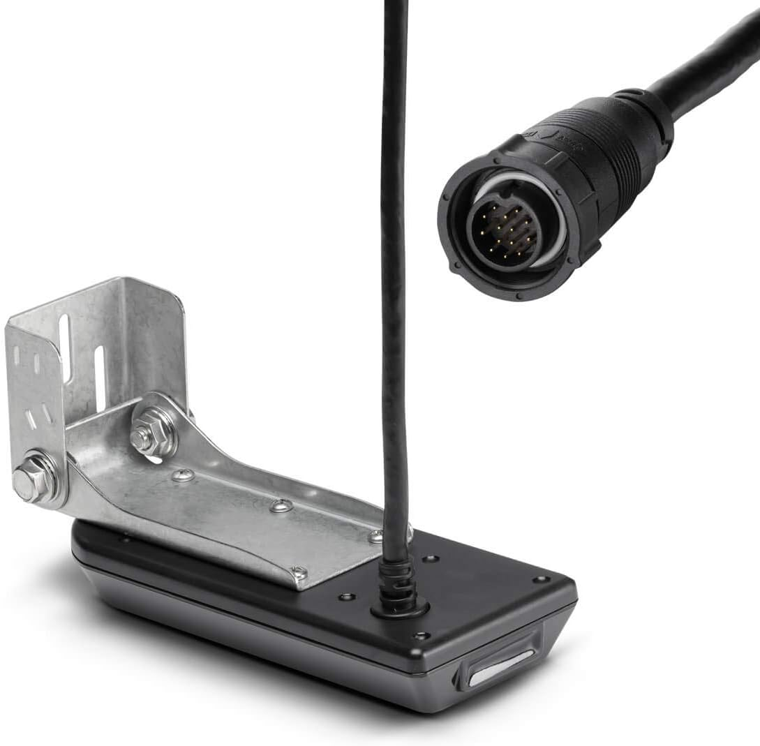 Humminbird 710265-1 XM 14 20 MSI T (SOLIX MEGA Side Imaging, MEGA down Imaging) 2D with Temperature Transom Mount Transducer