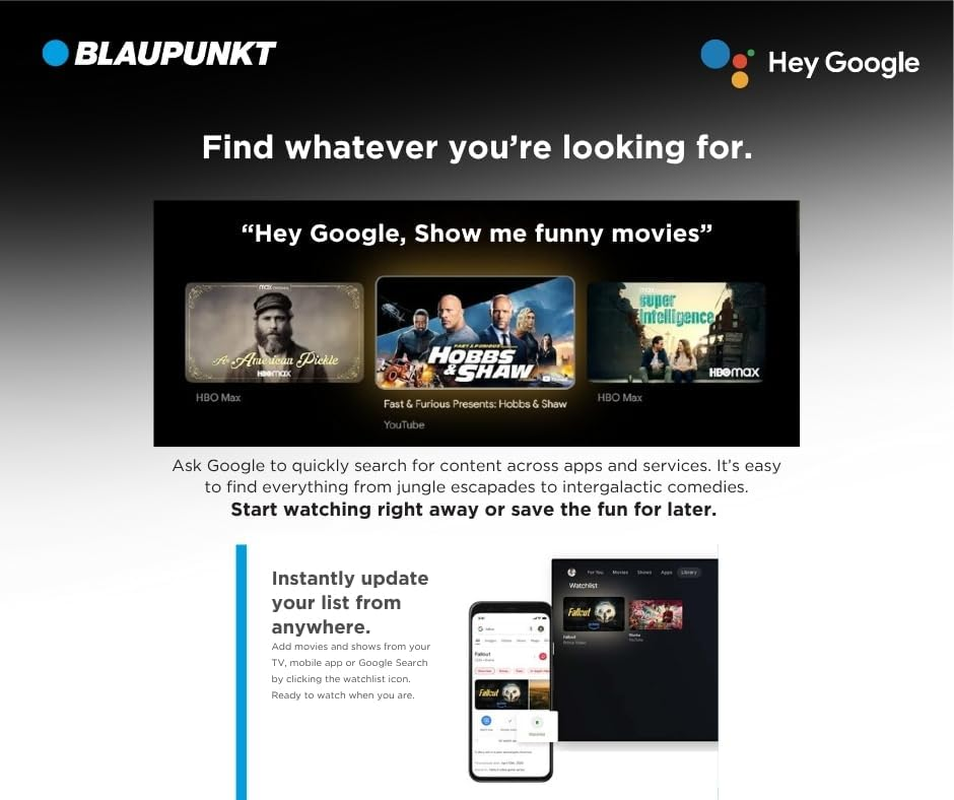 Blaupunkt 55-Inch Miniled 4K Ultra HD Smart TV image number 5