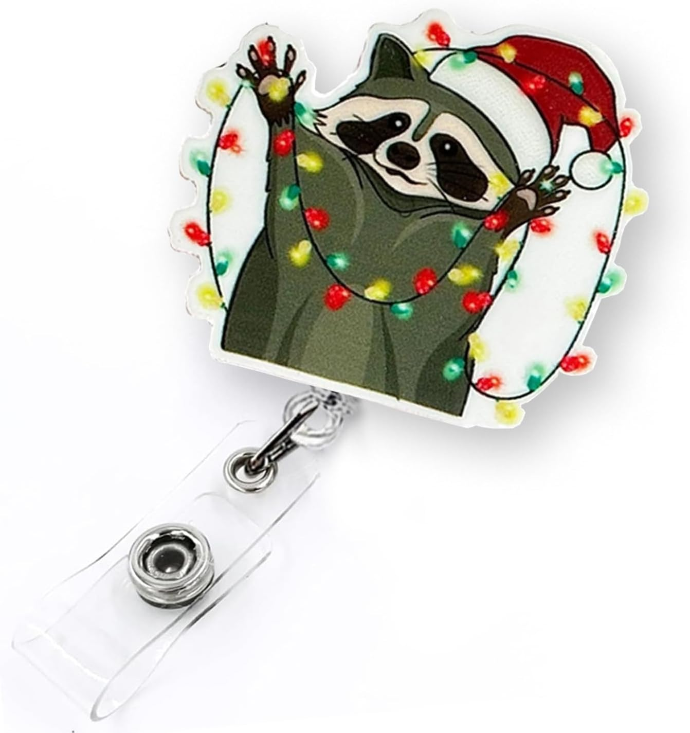 First of All I'M a Delight Badge Reel Retractable, Funny Badge Reel for Nurse Nursing Student RN CNA LPN Medical Worker & Teacher, Delight Badge Holder with Alligator Clip & 24&rdquo; Durable Nylon Cord