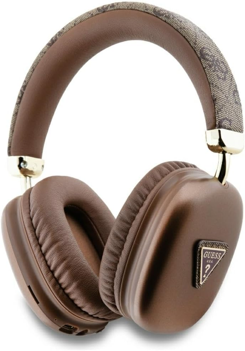 CG Mobile Guess 4G Bluetooth Headphone with Triangle Logo - Brown image number 2