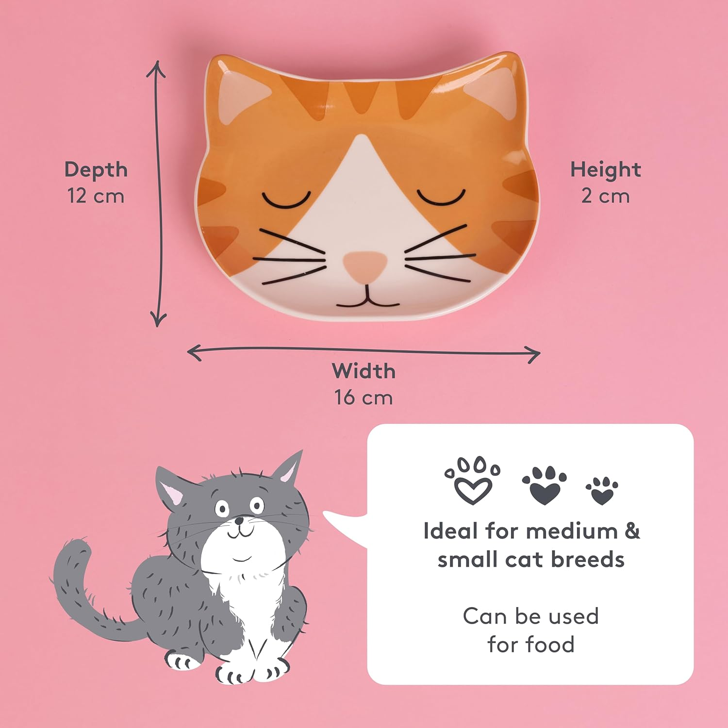 Mason Cash Ginger Cat Bowl 16X13Cm, One Size - Smokey image number 3