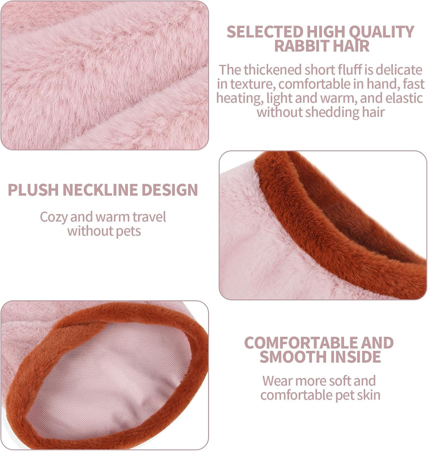 Cotton Cat Clothes,Winter Warm Cat Jumper Sweater for Cats Small Dogs,Cute Cat Sweater Cat Jumper Vest Pet Clothing for Chihuahua Yorkshire Welsh Corgi (Pink, S)